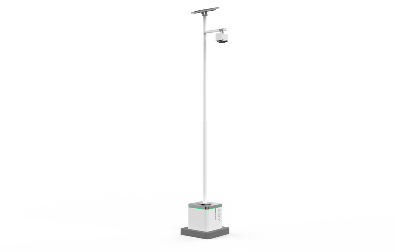 AIPark GreenVision G200 Mobile Solar Energy Storage Pole SV-GMV-G200 - Zero-Construction Smart Parking Power System