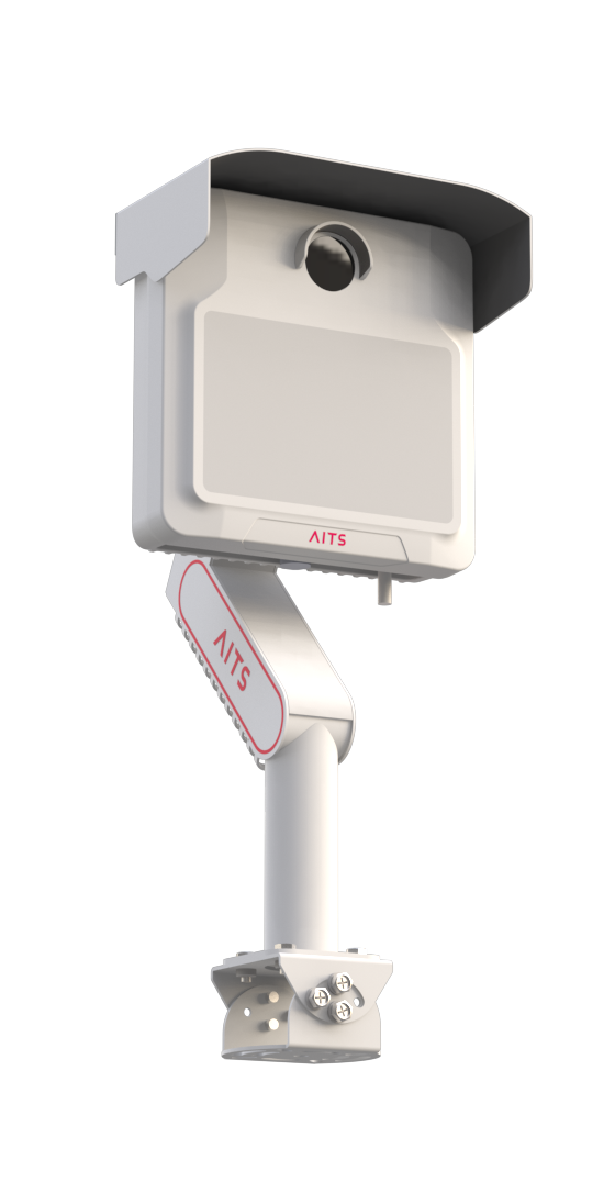 AIPark RadarVision AITS-SD-RV Monocular Radar-Vision Traffic Unit - Integrated Radar Camera ALPR Speed Detection IP67